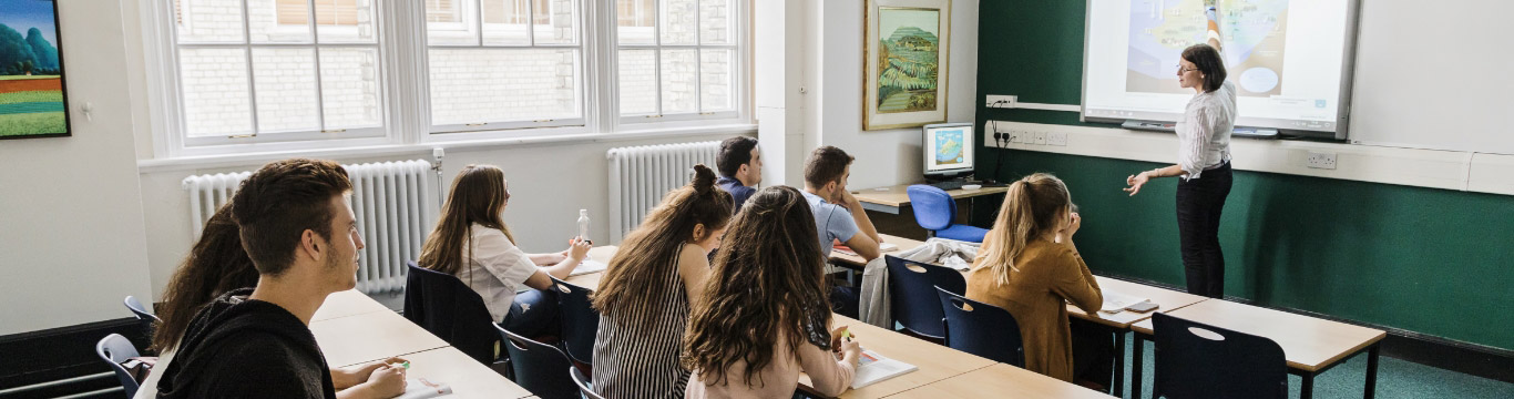 Students in a UFP classroom